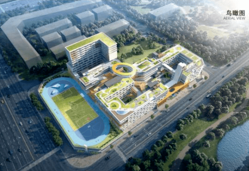 超3700个学位！深圳这区又有两所九年一贯制学校开建！_校园_空间_社区