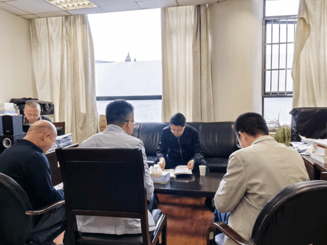 马骁督导下属事业单位及支部主题教育工作_习近平_实践_思想