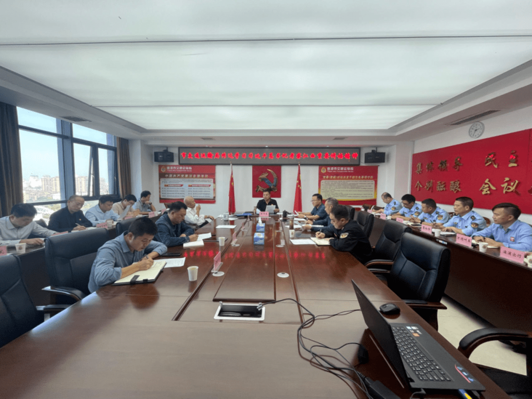 市交通运输局召开党组(扩大)会传达学习习近平总书记在江西考察时的重要讲话精神_发展_工作_会议