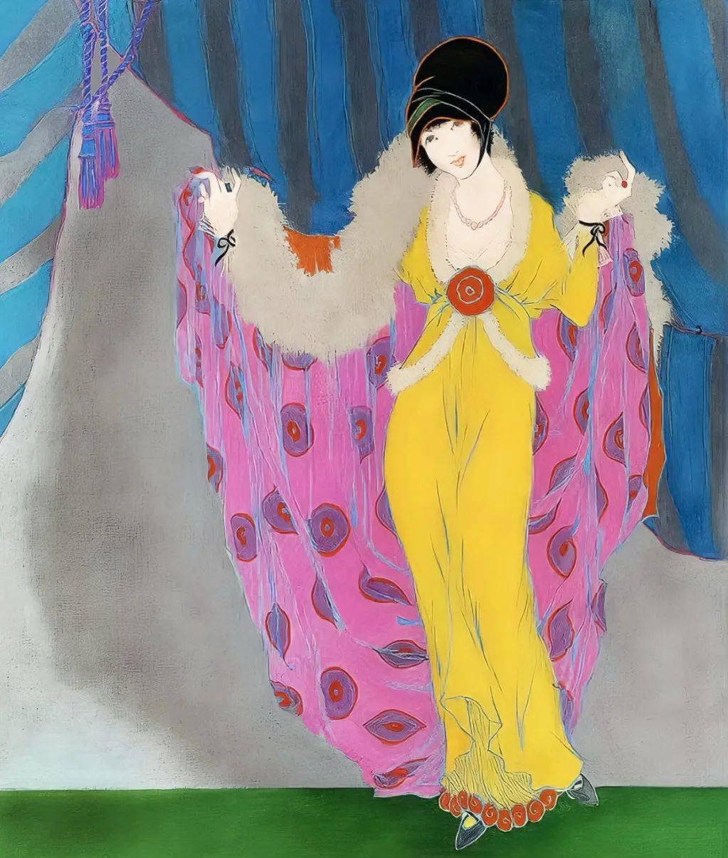 一代女神插画师坠落:从身价最高到挤廉租房_海伦·德莱顿_时尚_封面