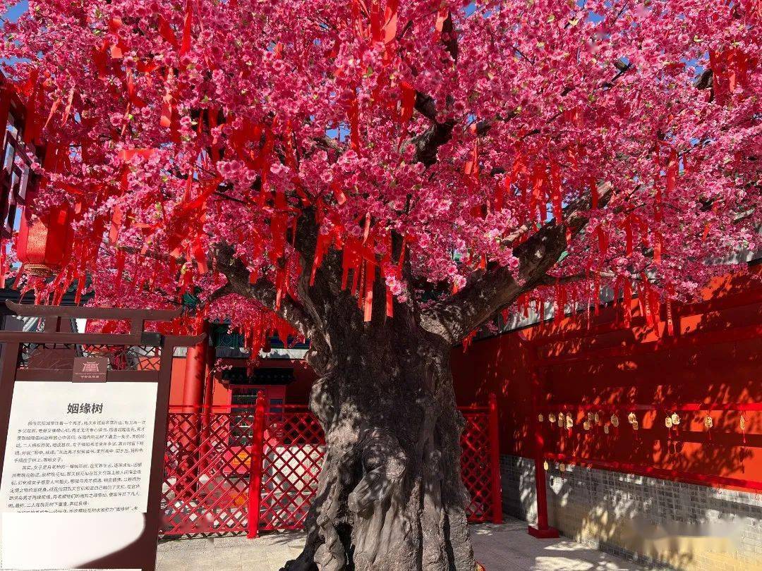 明代城隍展览馆,四星殿,财富井,财神殿,碑亭,城隍戏台,月老殿,姻缘树