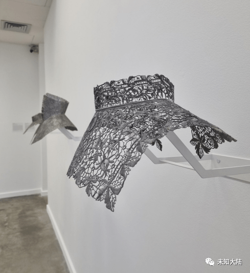 金属3d打印"蕾丝"雕塑在frac auvergne展出_addup_身体_les