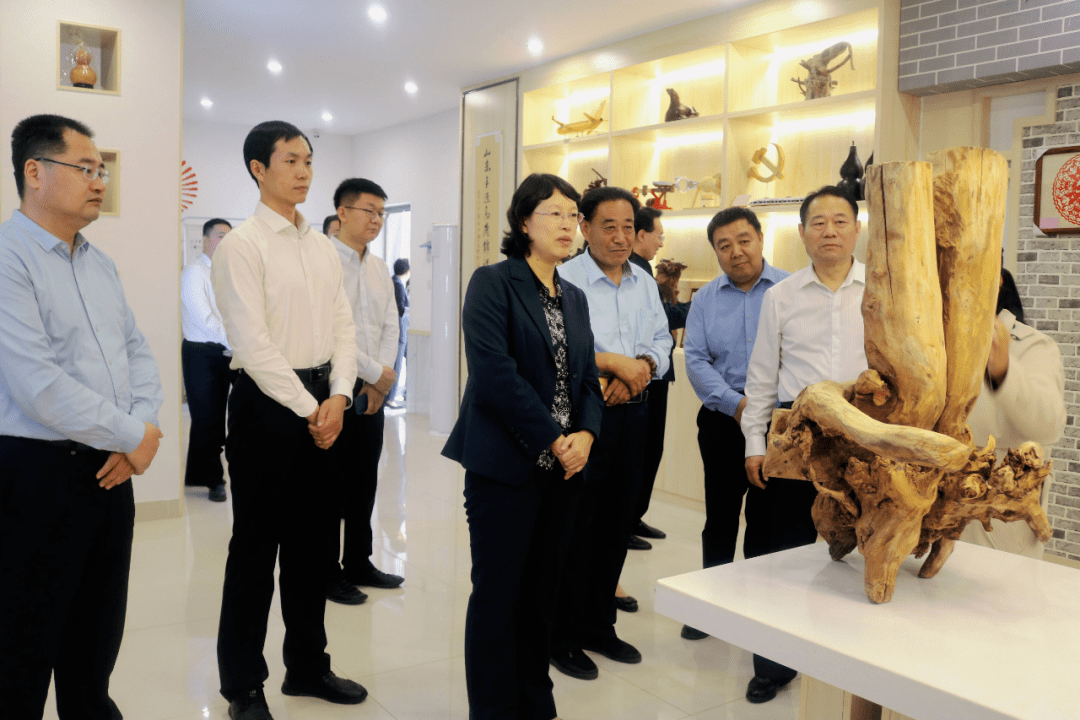 山东省"八五"普法中期评估组来高唐检查验收工作