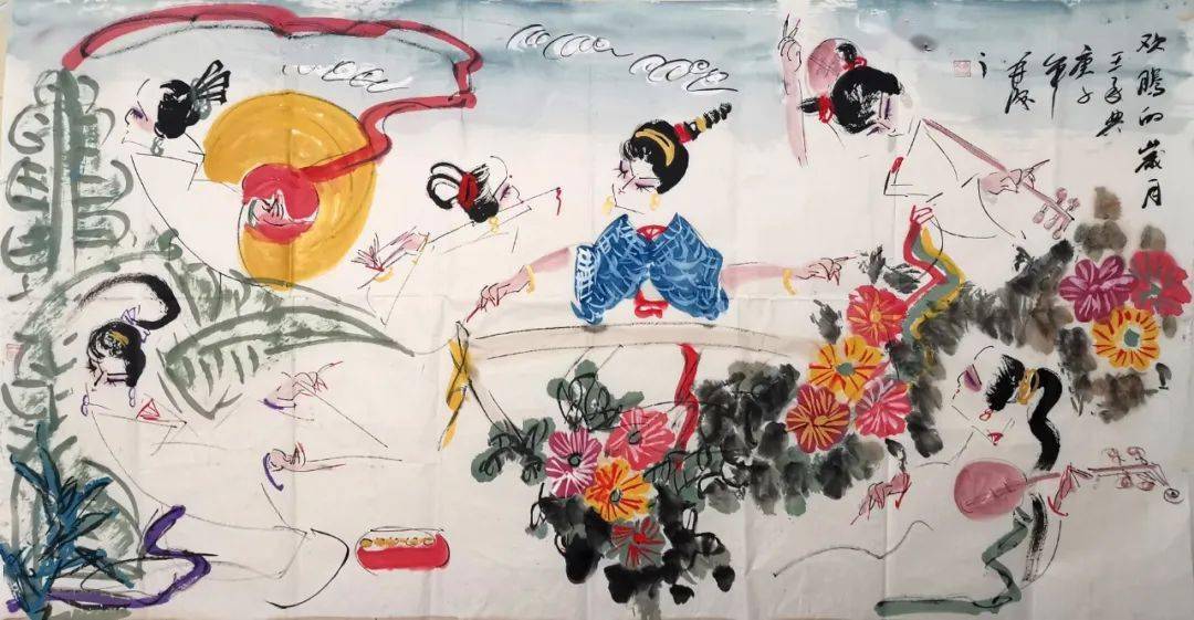 当代书画大家王承典作品欣赏_cm_水墨_山东