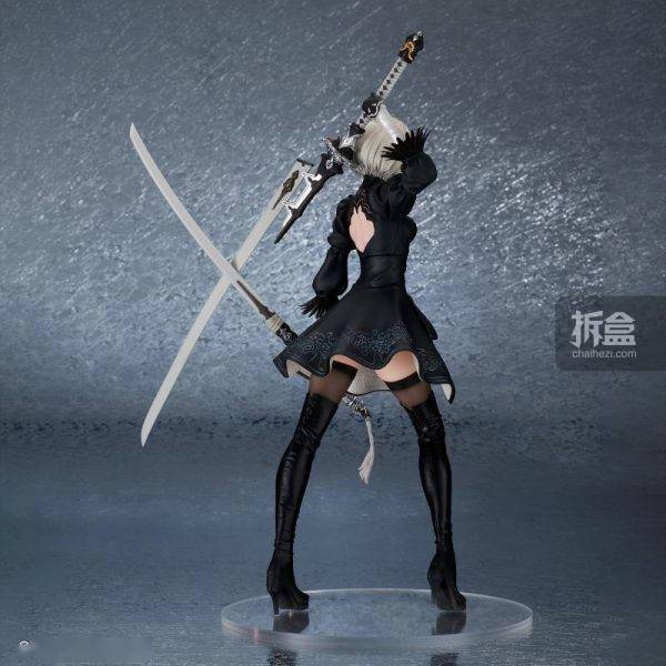 square enix 尼尔自动人形寄叶二号b型2b 2.0游戏手办_官方_产品_机械