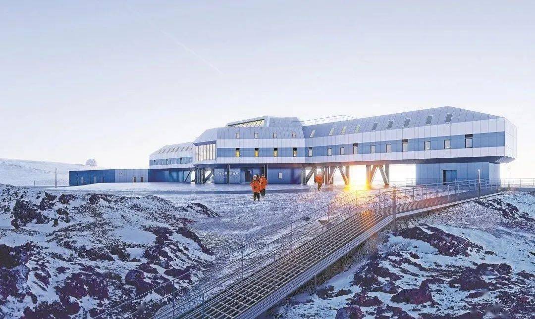 南极罗斯海新站图片