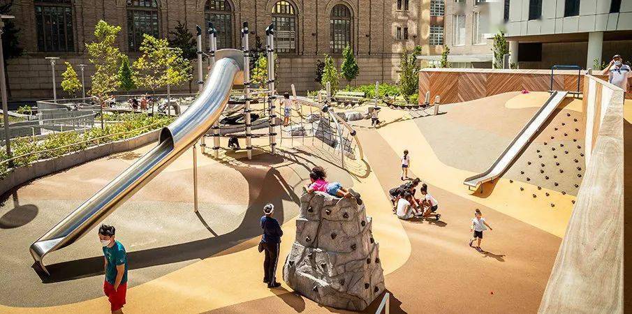 游乐场地铺装合集,让游乐空间更多样_材料_park_儿童