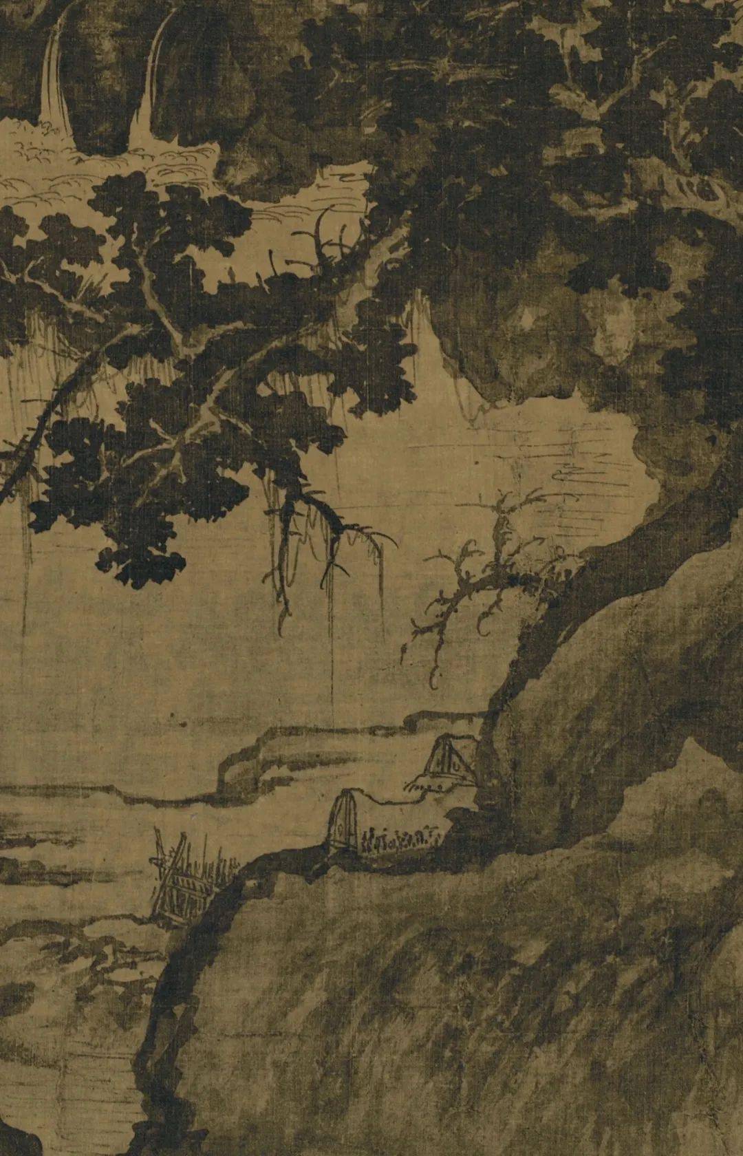 郭熙:三远独步绘早春_画面_烟云_绘画