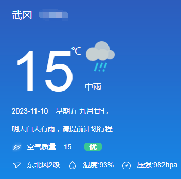 以下是武岡天氣情況實況監測顯示,昨天07時至今天07時,長沙,湘潭,株洲