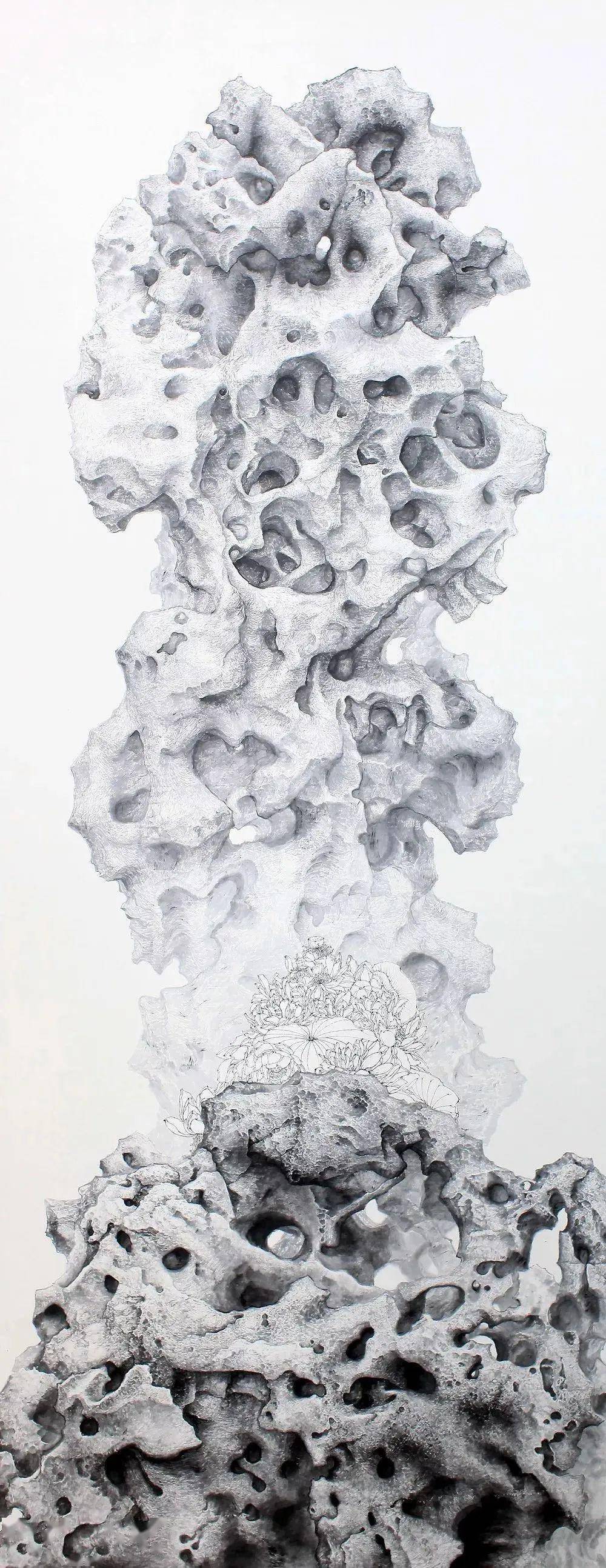 以工写意,意写兼备——夏荷生花鸟石韵_作品_创作_全国青联