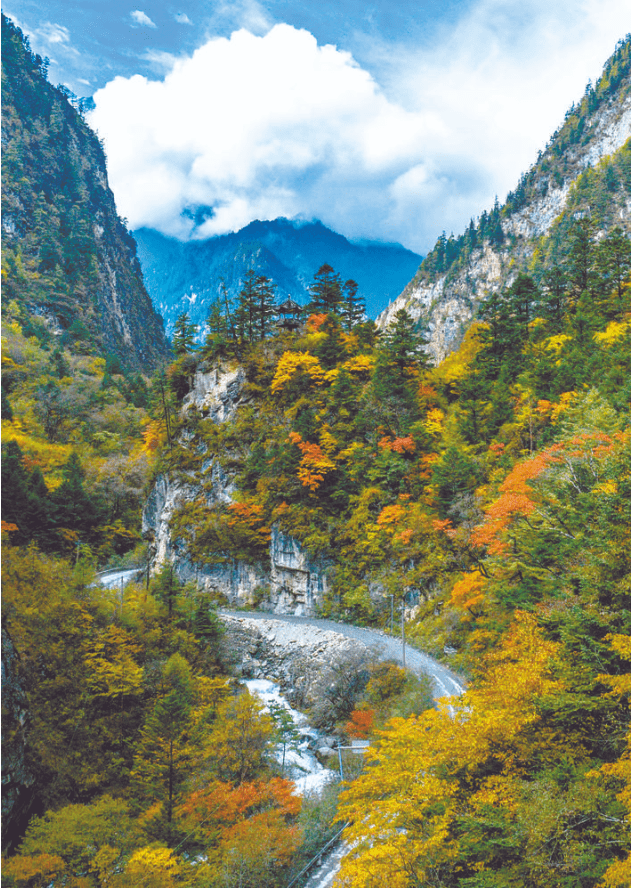 山水画廊丹云峡