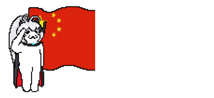 为了感谢正义的中国卡车,韩国玩家在论坛上挂起五星红旗
