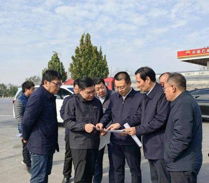 2023年11月13日,省交通运输厅厅长高建立调研郑开(兰考)同城交通优化
