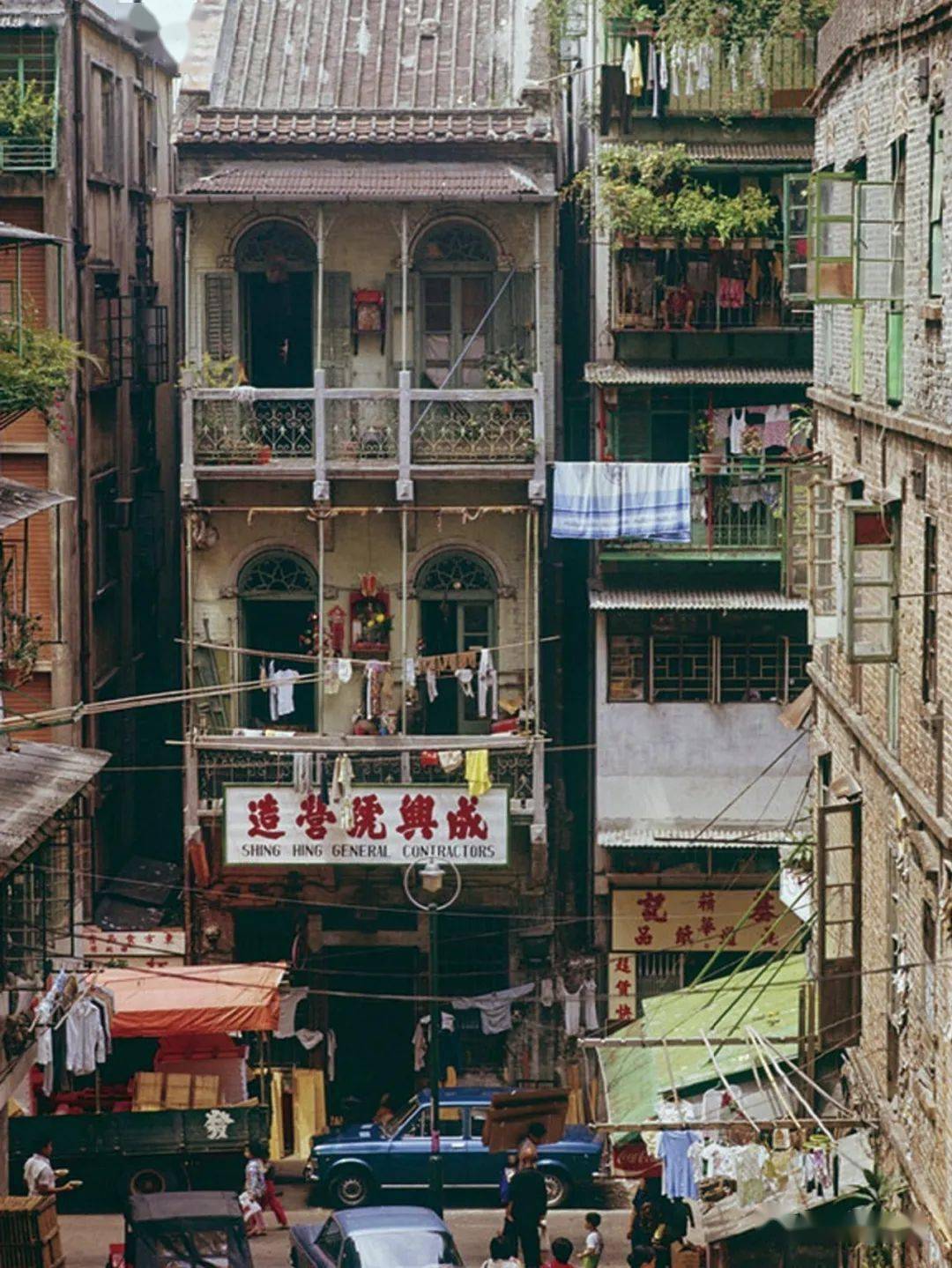 80年代的香港街头风景小编就出生在这个年代的香港