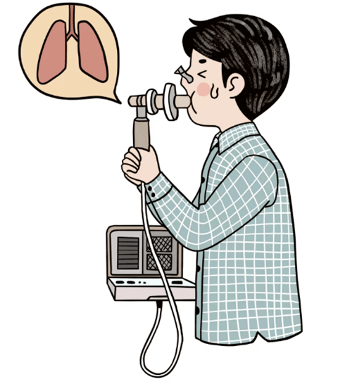 那么,就建议您前往呼吸内科门诊就诊,尽快完善肺功能检查了