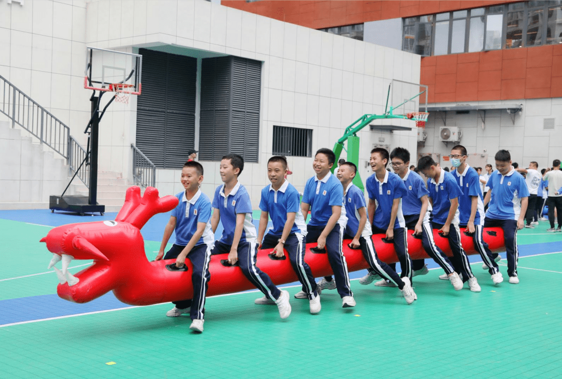 活力校园⑤|"趣"享运动,乐在"布中" 布心中学举行秋季趣味运动会_深圳
