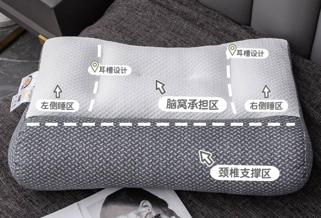 颈椎喜欢的枕头来了!睡一觉比做按摩"还舒服",一对还不到80元!