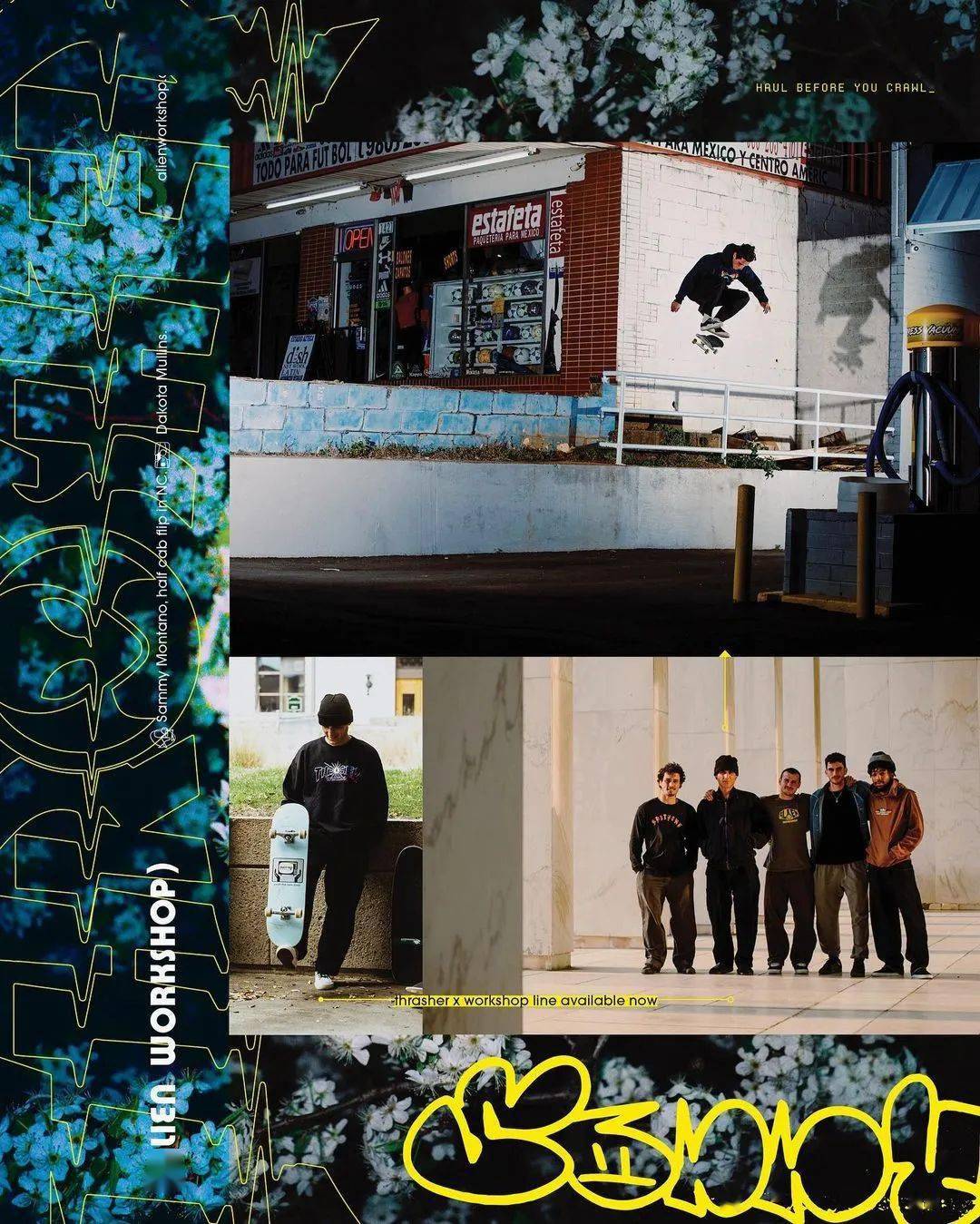 herogoods丨从santa cruz到alien workshop,最近thrasher联名够狠的