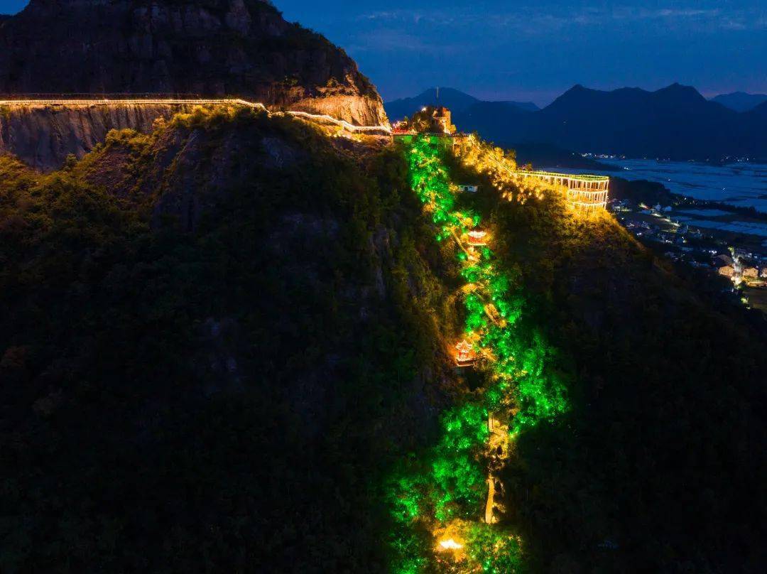 全新灯光夜景上线,这里要被朋友圈刷屏啦~_苍南县_石山_夜色