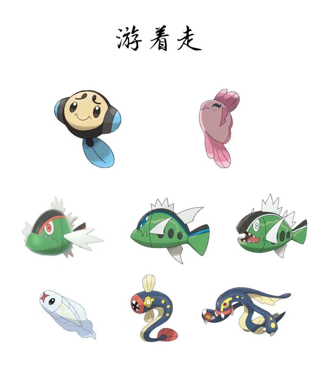 盘点那些没有脚的宝可梦以及移动方式_行走_飞行_脚脚