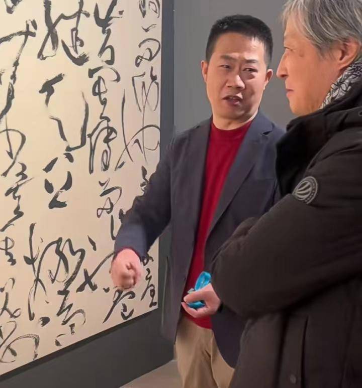 陈海良:我的书法字形是砸出来的,字典里没有.