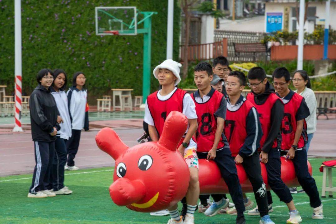 【校园风采】景谷一中分校举行首届趣味运动会丰富学生课间生活_发展