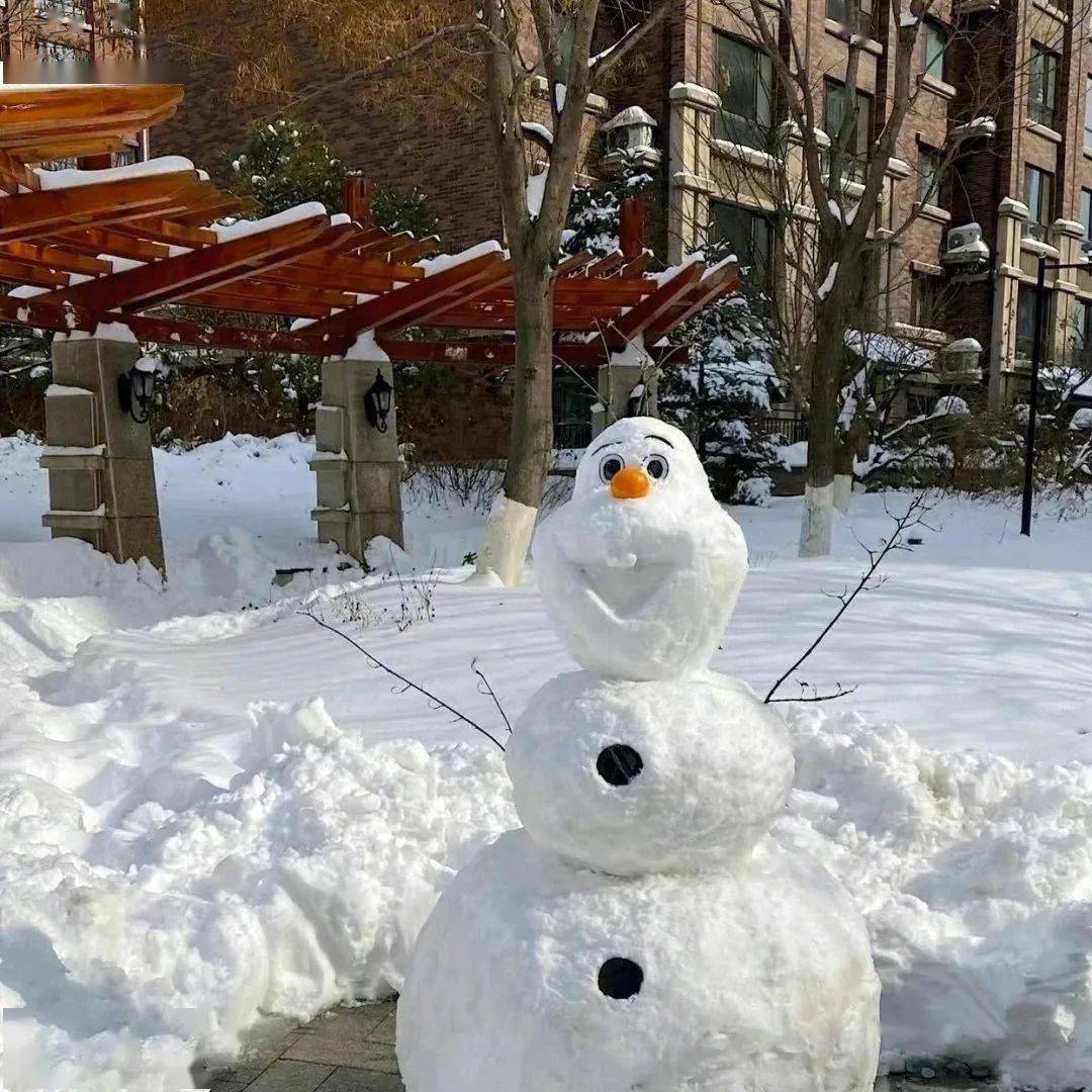 雪景朋友圈背景图图片