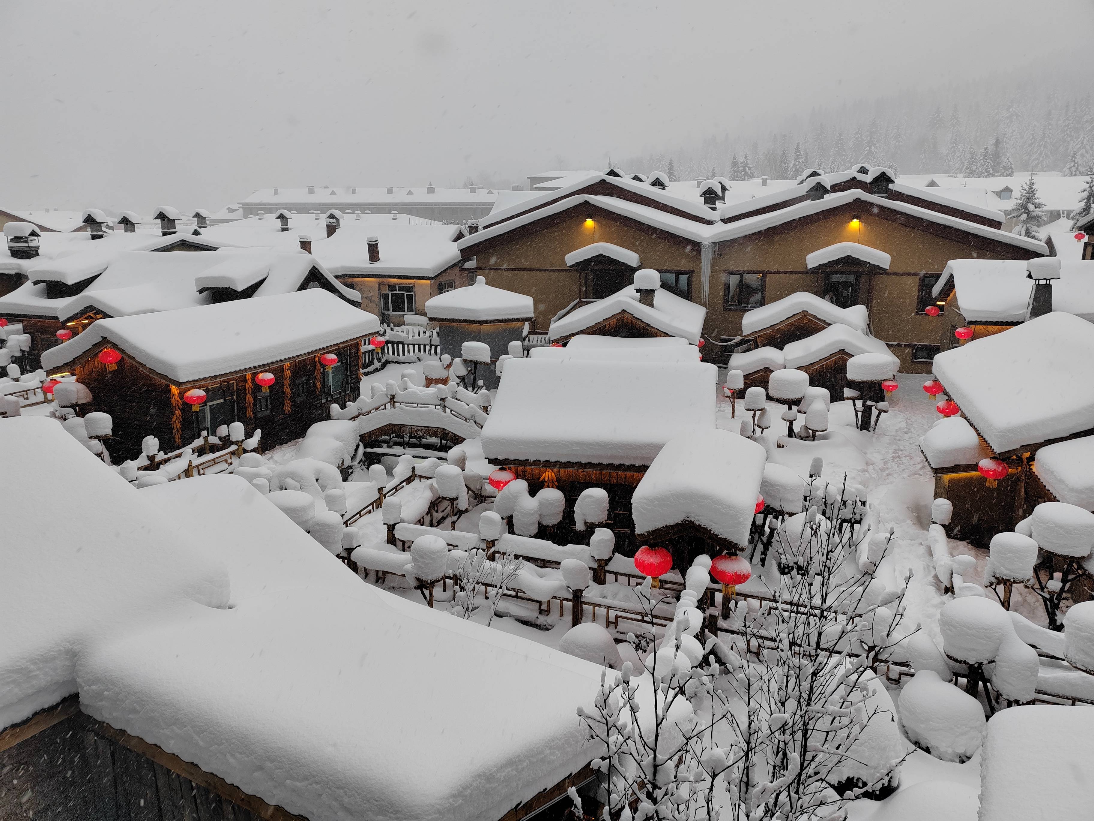 如梦如幻中国雪乡 打卡心中童话世界