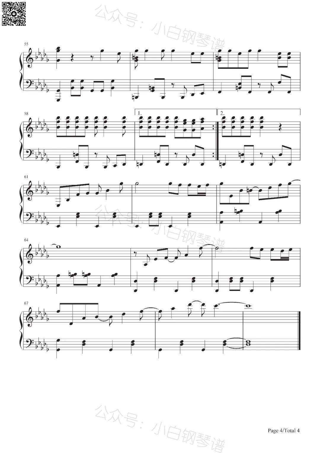 「琴谱|nobody」 - wonder girls(含简谱)_trevor_daniel_ft