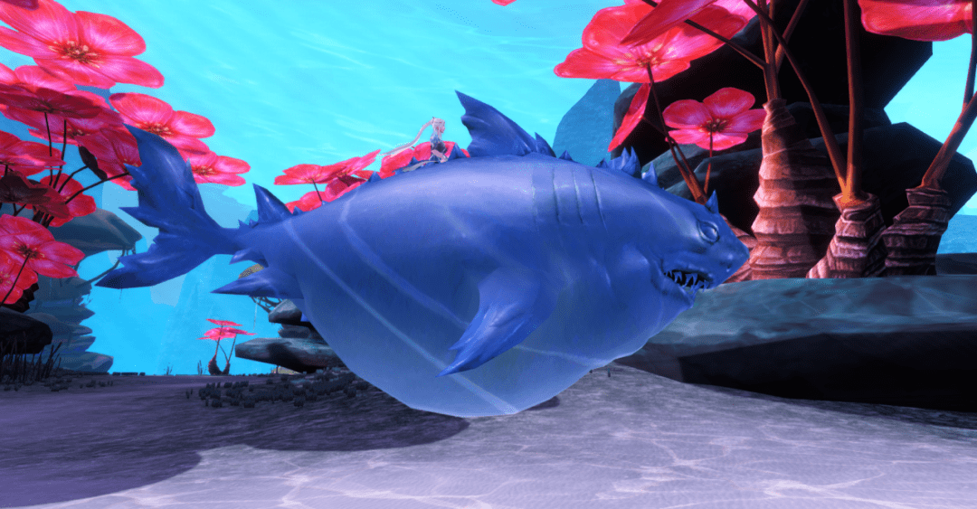 76玄海虎鲨76也会变成气鼓鼓的模样哦~一旦进入飞行状态叫做【灵