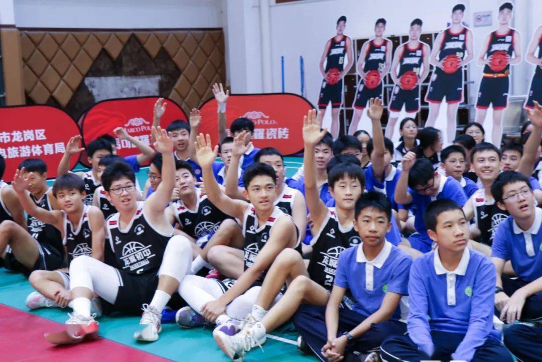 龙城高级中学(教育集团),作为深圳新世纪篮球俱乐部的青少年篮球人才