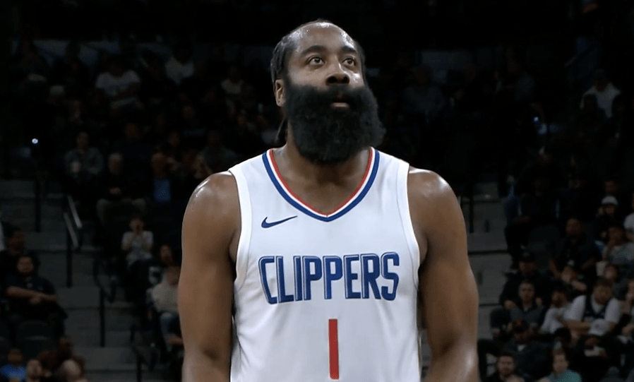 哈登完美融入快船 晃晕文班现场教学 得分升至现役第3人_助攻_马刺