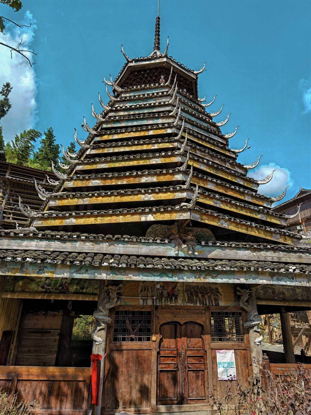 黄岗侗寨 最原生态的侗寨_鼓楼_旅行_宁静