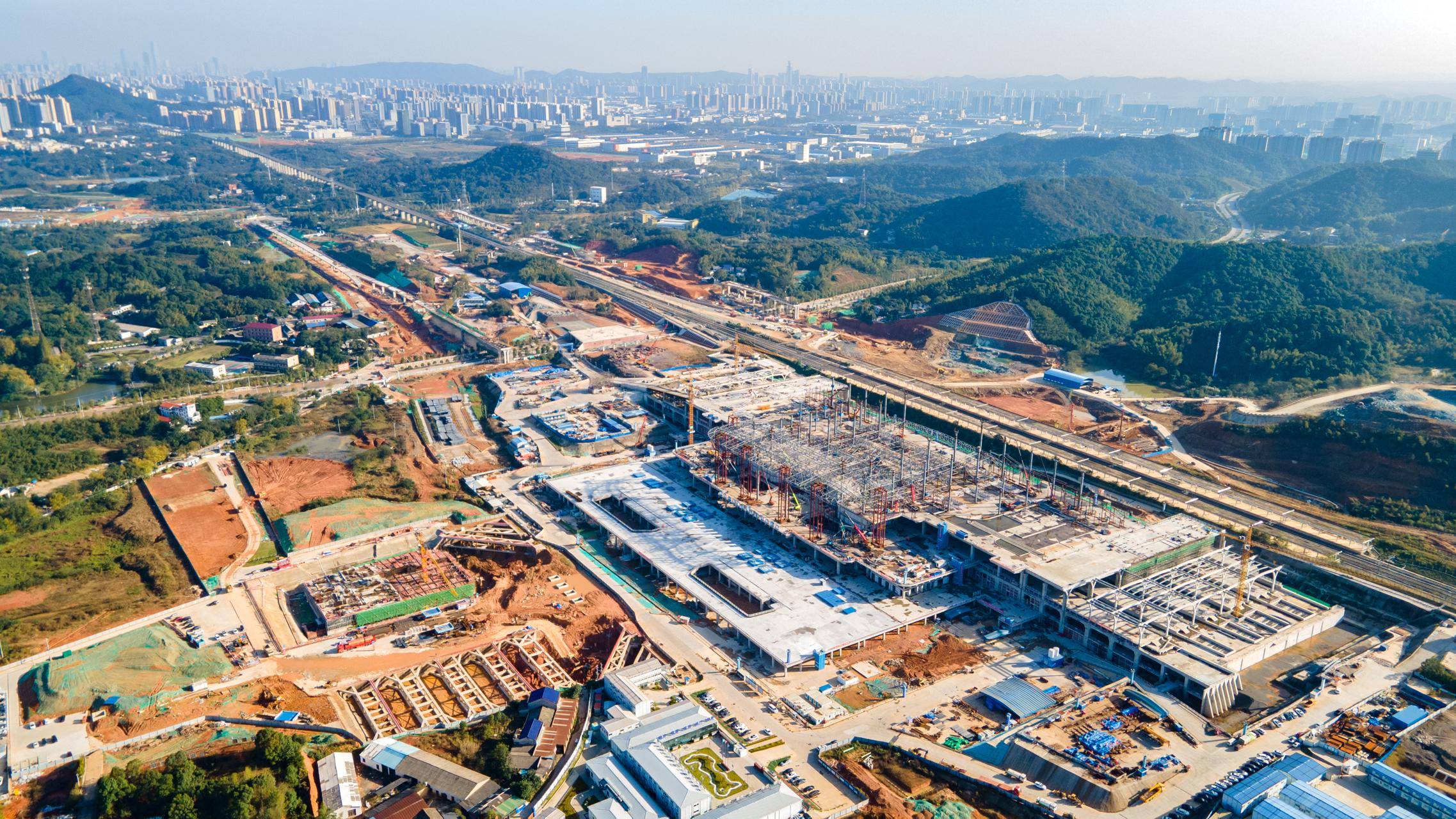 长沙西站,长赣铁路黄花机场站又有新进展_建设_工程_改扩建