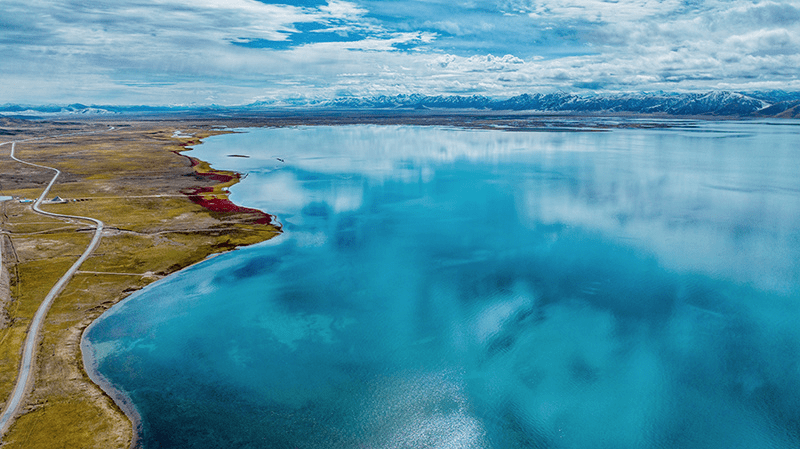 冬格措纳湖:湖光秀丽 水天一色_青海省_玛多县_花石峡镇