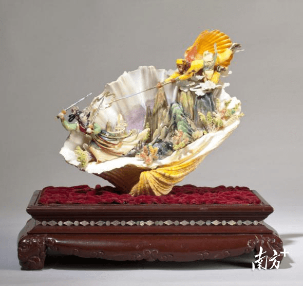 甲子贝雕:玲珑雕饰,熠熠生辉_马振泽_工艺美术品_作品