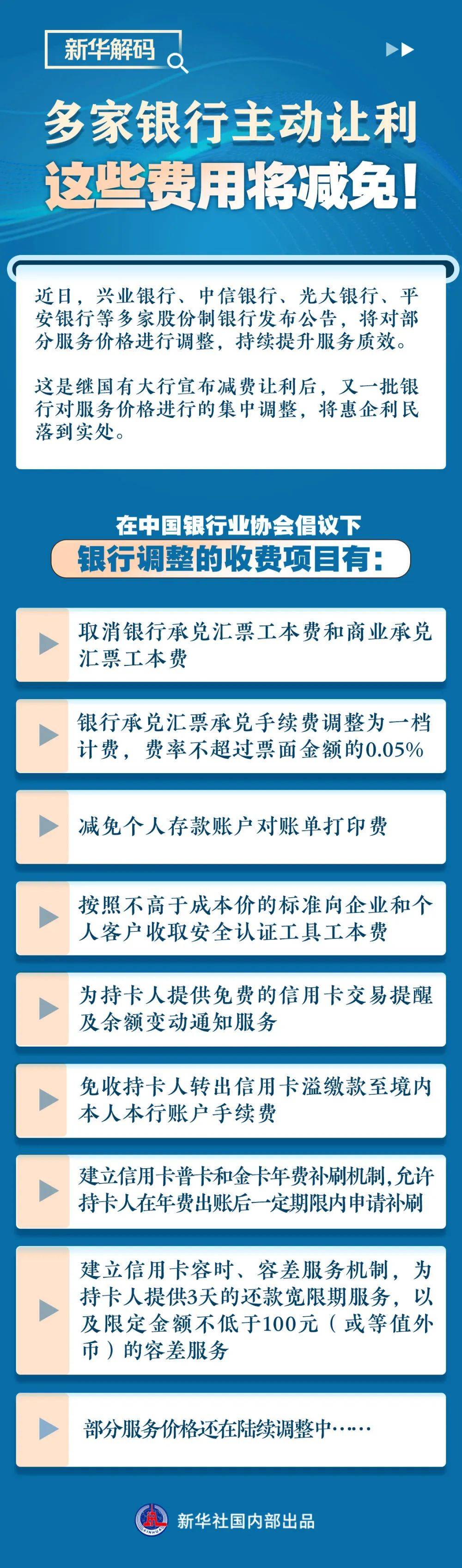 近日,又一批商業銀行宣佈將對部分服務費用進行減免.