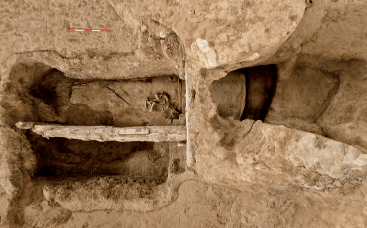 游青海探古墓丨都兰热水墓群(六):2018血渭一号墓(上)(二十一)_墓园