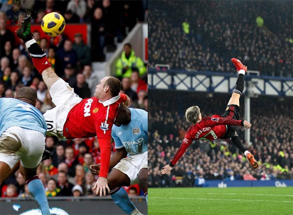 加纳乔:我和鲁尼的倒钩都很精彩;接下来必须击败加拉塔萨雷_胜利_进球