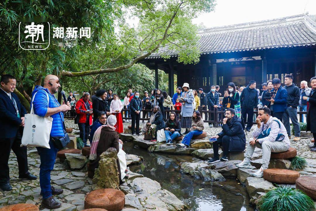 艺汇丝路丨跨越1600年,40位"文人雅士"共赴曲水流觞_told_中国_兰亭