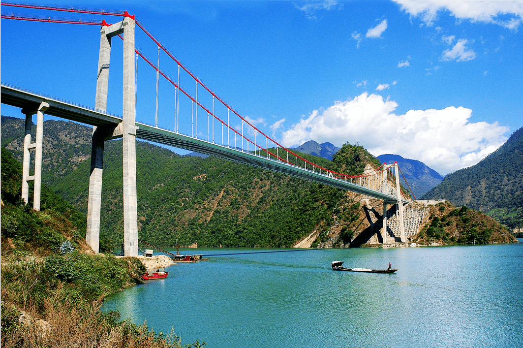 滇藏公路 澜沧江图片