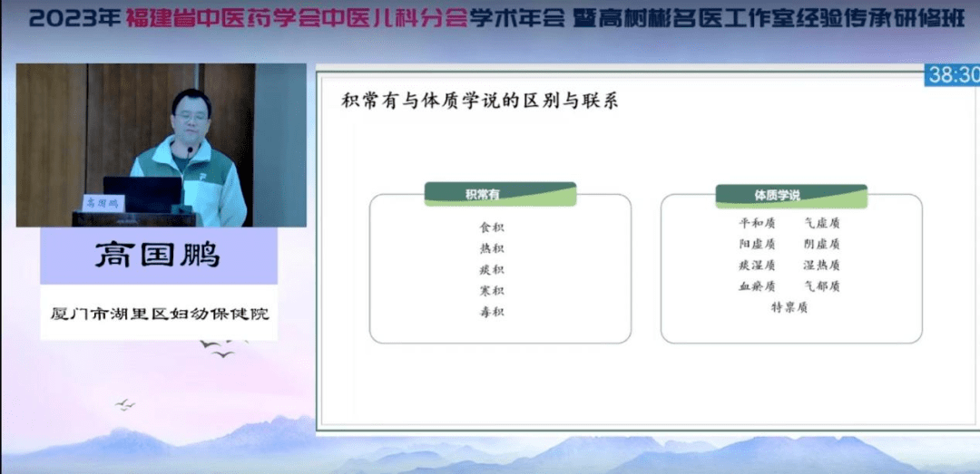 福建省中医儿科分会年会暨 高树彬名医工作室经验传