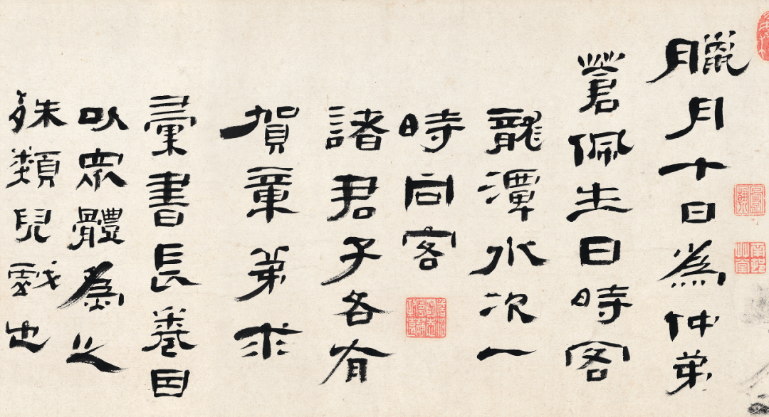 不仅是市场唯一一件高凤翰集众体书的手卷作品,也是高凤翰最具代表性