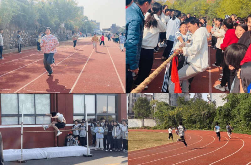 宜春报道:上高县泗溪中学举行2023年秋季运动会_精神_比赛_青春