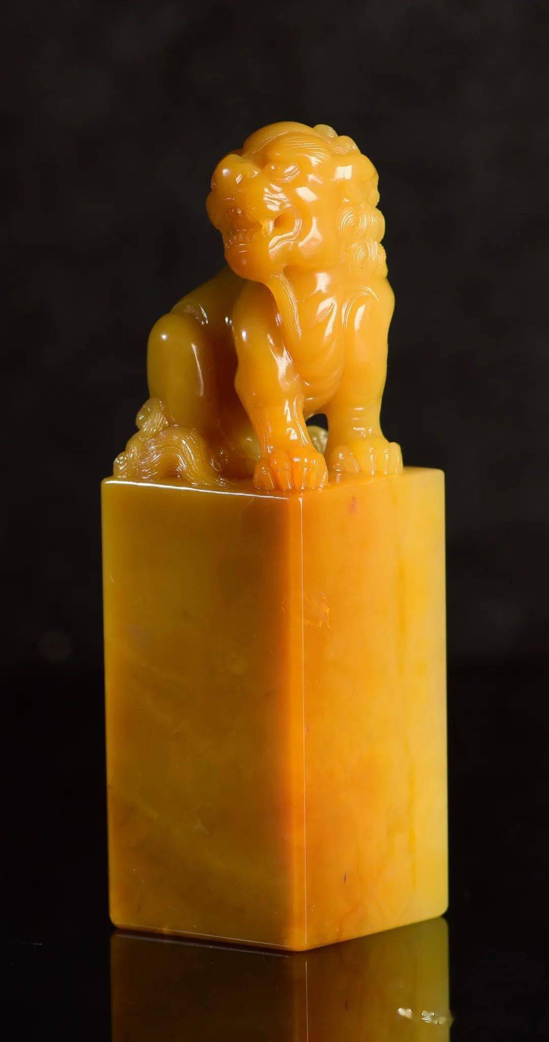 由黄统领诸色_石雕_作品_田黄