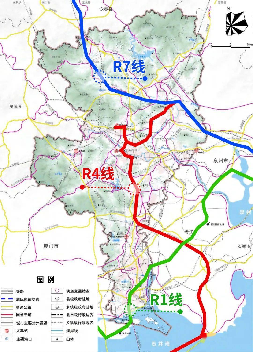 泉州r1详细路线图图片