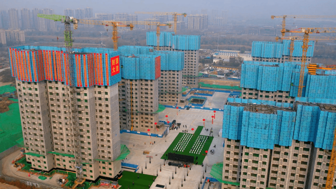 唐山路北这一回迁安置房最新进展来啦！_新庄_作业_建设