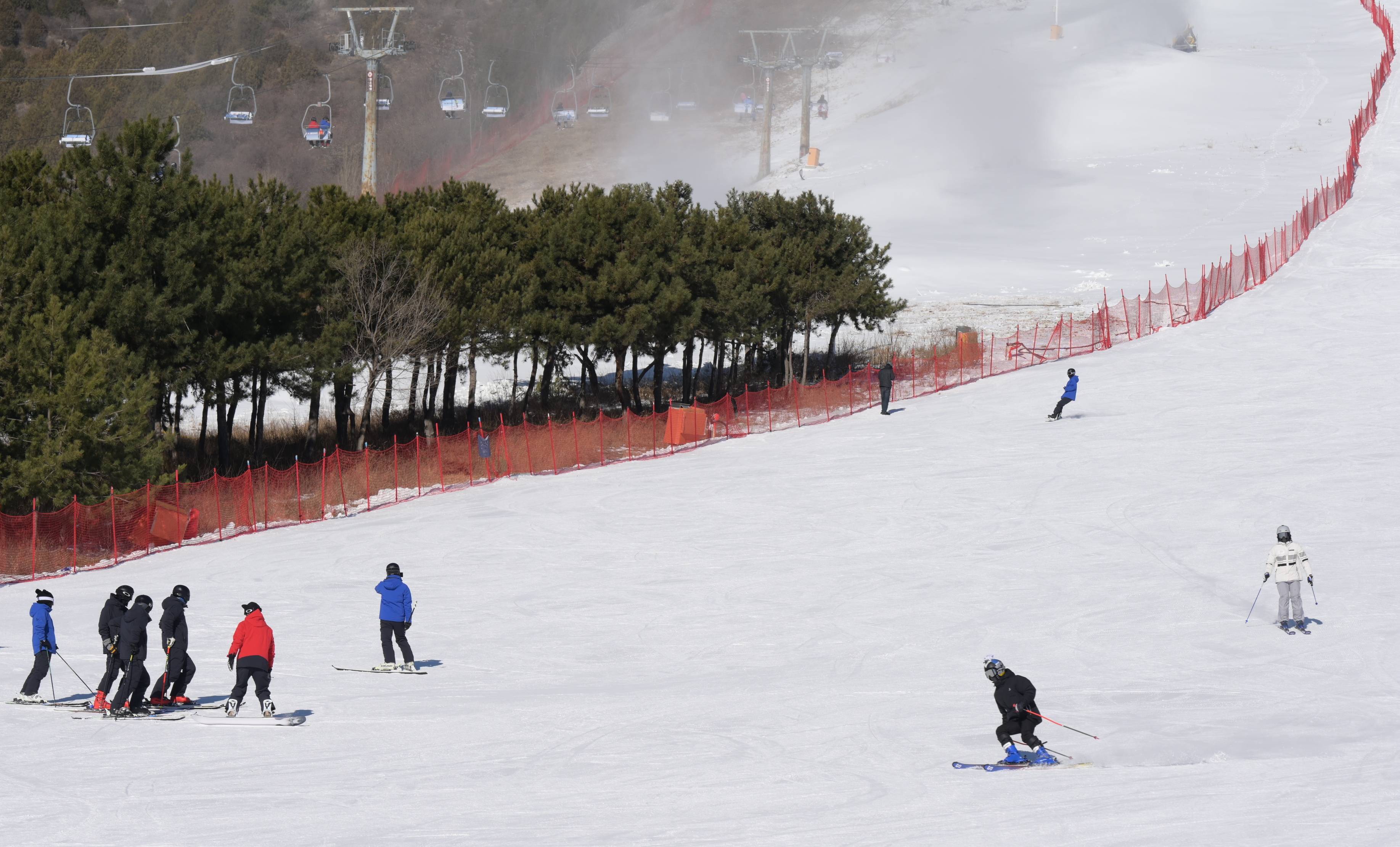 北京雪都滑雪场图片图片