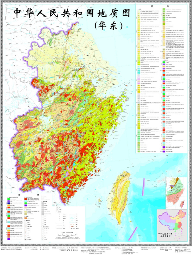 中国地质地图中文版图片