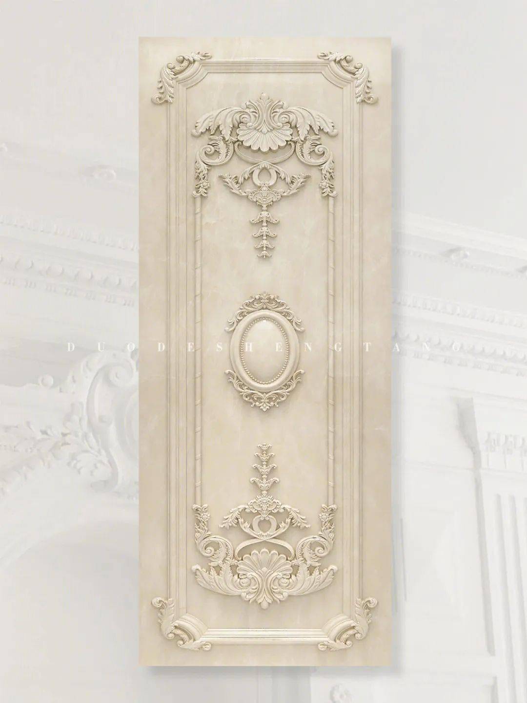 法式大理石护墙板设计参考,彰显高雅艺术品味_测量_石材_多德